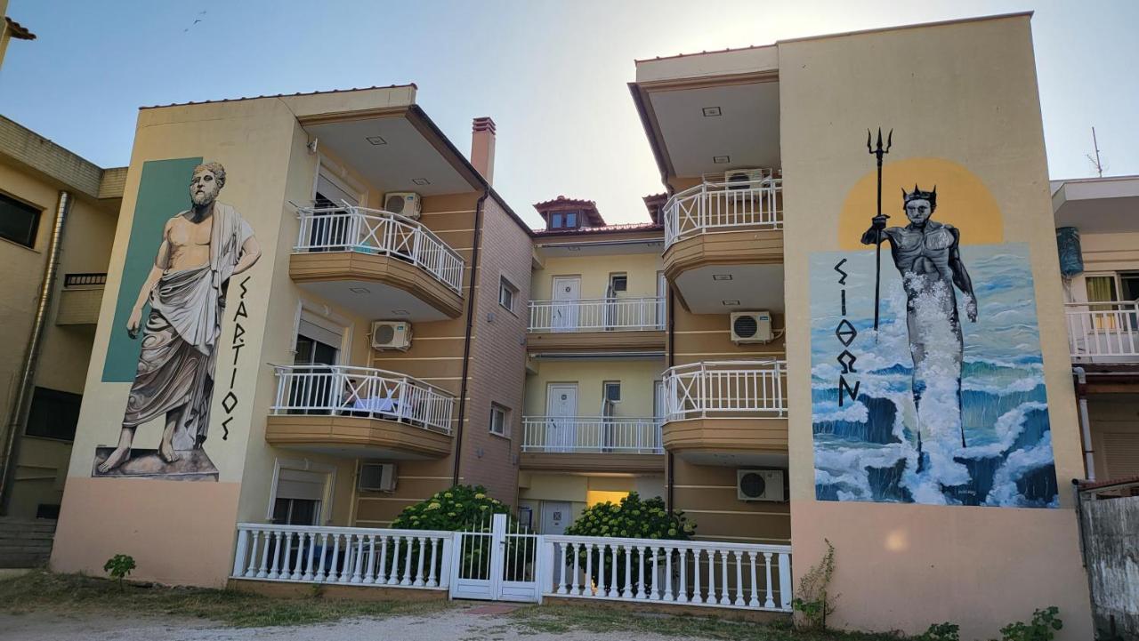 House Spanos Sárti Exterior foto